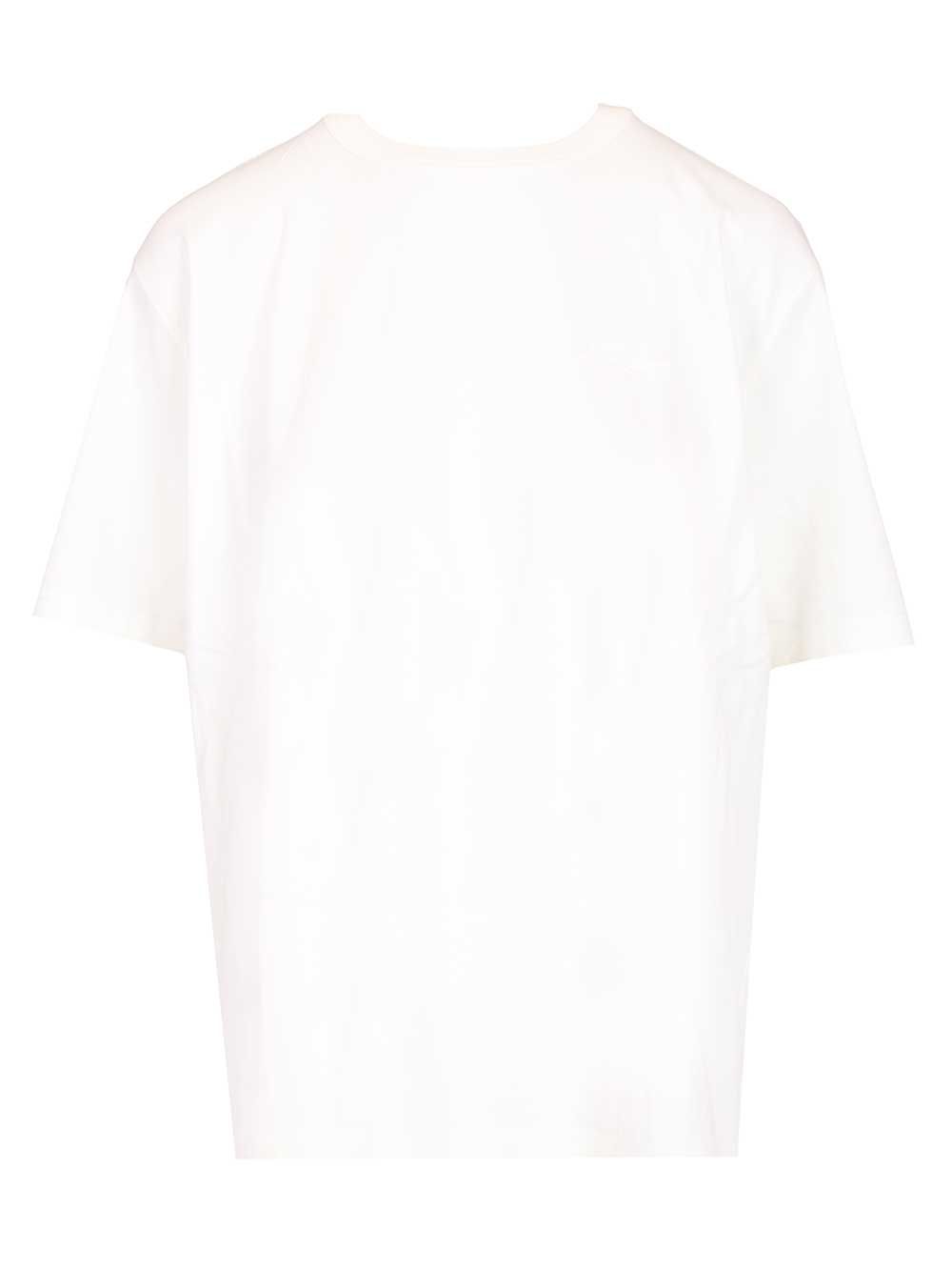 Jacquemus Cotton And Silk T-Shirt - White | 44758afc6fa7297c3f29cbb334752fd27715968e