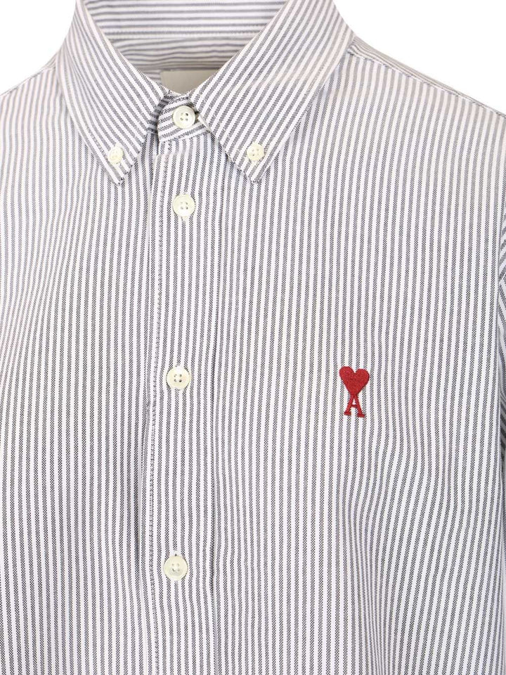 Ami Striped Shirt Shirts - Light blue | 73a26372ed1993db52b41cfcdd4486a7d5947922