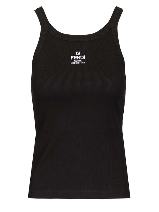 Cotton Top Tops Black