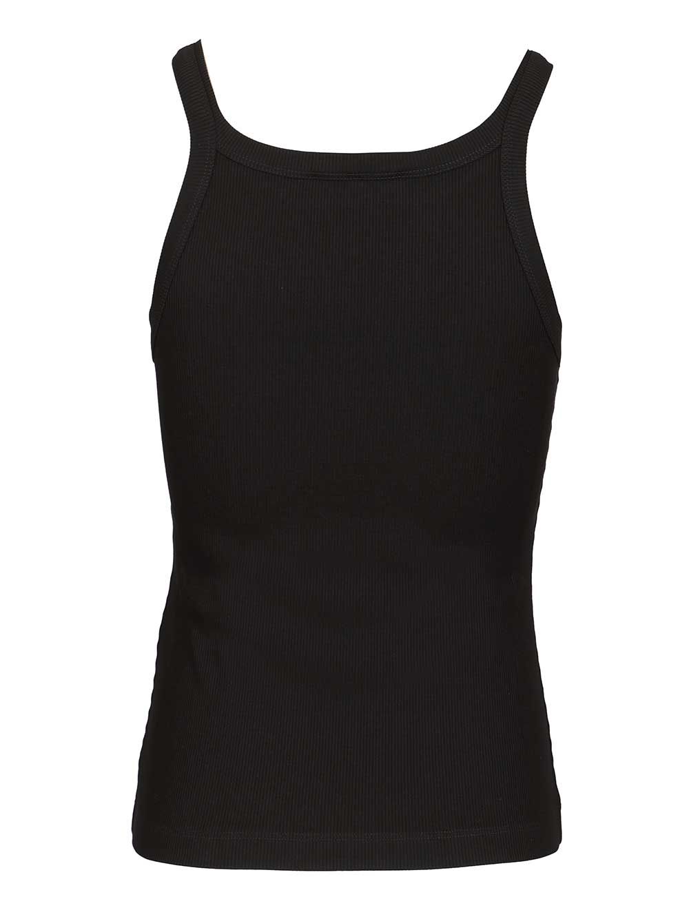 Fendi Cotton Top Tops - Black | 8407bbdd6f6c83656750b5fe75a34292cf2e0375