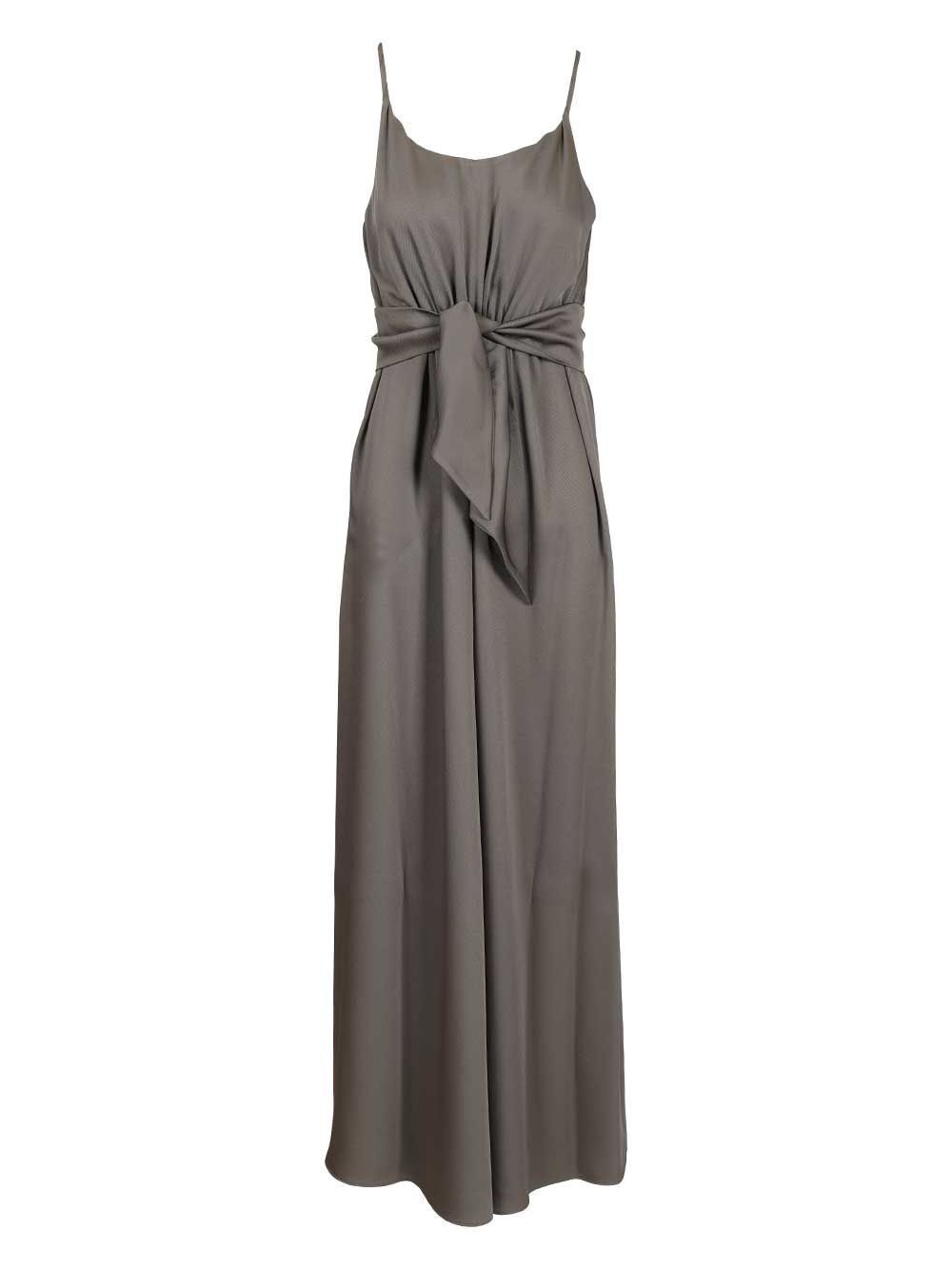 Emporio Armani Long Dress Dresses - Grey | b2fbdc57b54749f2a025c33872e71e07b07de972