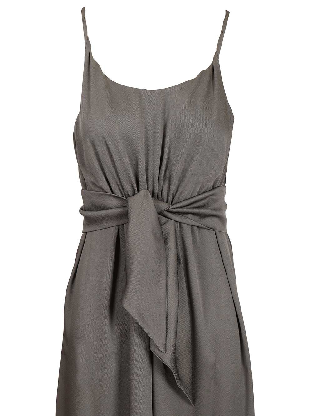 Emporio Armani Long Dress Dresses - Grey | 5531d2e74fe782581d3fefea48b4cd3f42c9632b