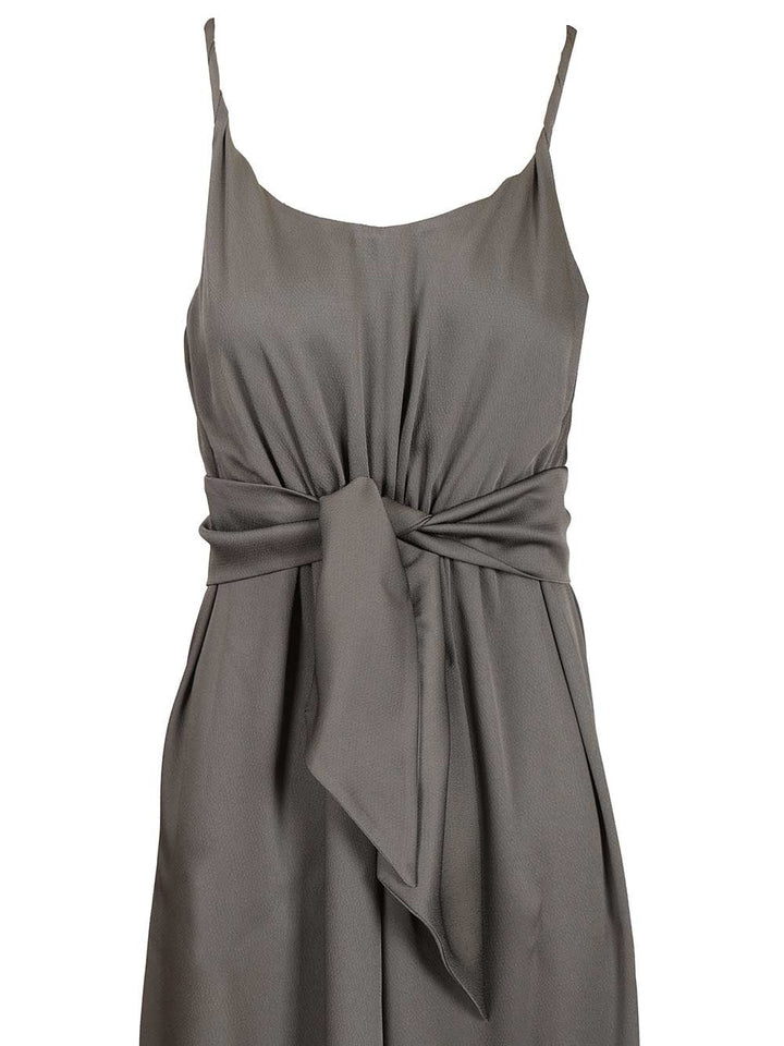 Emporio Armani Long Dress Dresses - Grey | 5531d2e74fe782581d3fefea48b4cd3f42c9632b