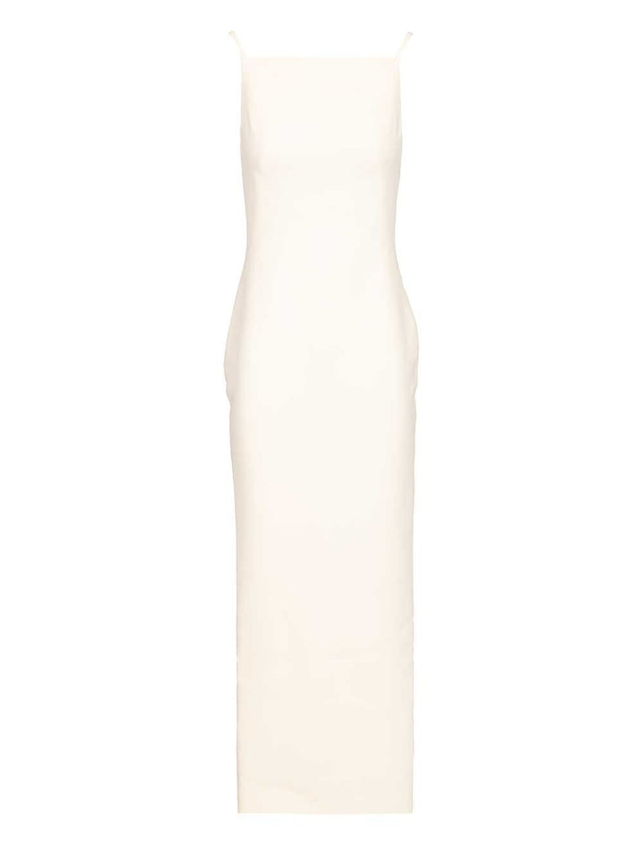 Givenchy Long Dress With Slit Dresses - White | 46e6309fdce15605fd50dc5ef661ce6e94653c49
