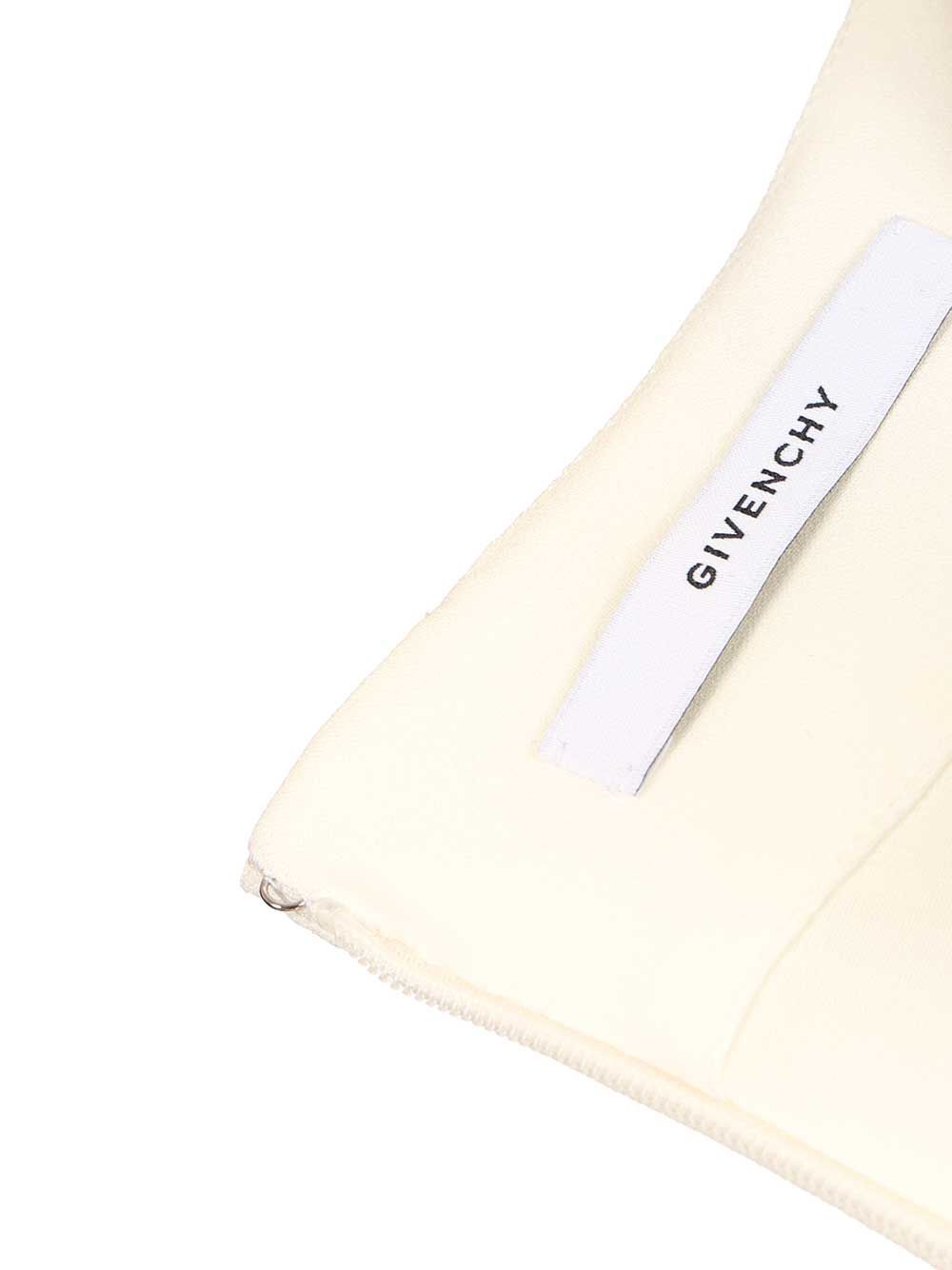 Givenchy Long Dress With Slit Dresses - White | d6eeb4e856181cd28ba8dd19e470a473f954caab