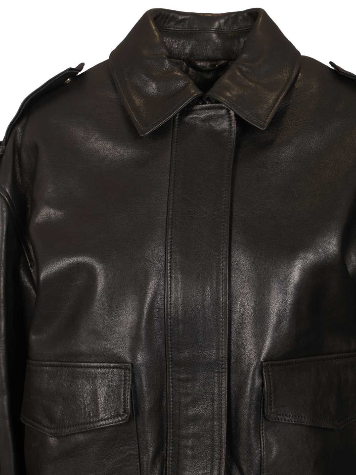 Arma Astral Leather Jacket Jackets - Black | fd130646c2ddadf6ca097d64b68332d1ce7f3058