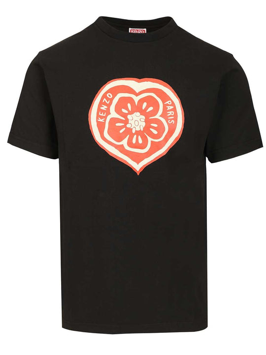 Boke Heart T-Shirt Black