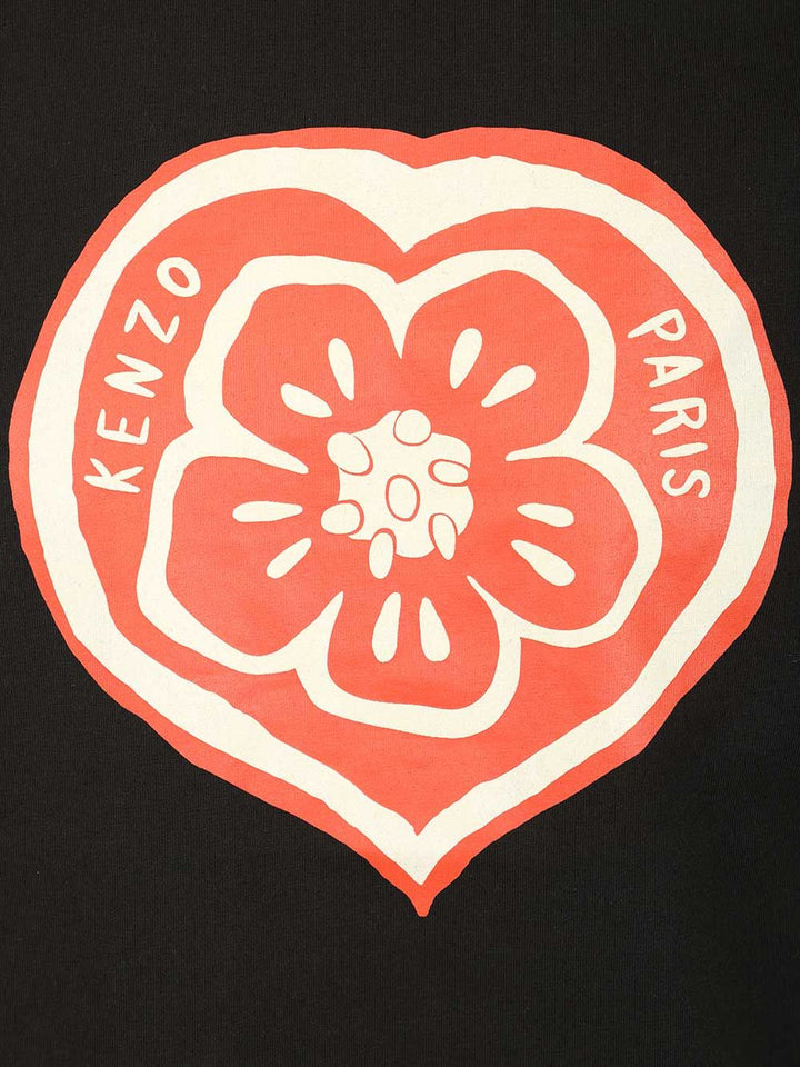 Kenzo Boke Heart T-Shirt - Black | 43c1b1d1b950433d696f8b89d5c3016e7c197aea