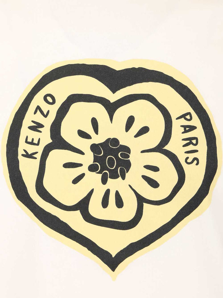 Kenzo Boke Heart T-Shirt - White | dee878236b9f7d781e3cffd2c1de65b04ee87ac9
