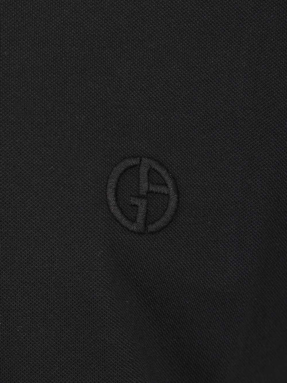 Giorgio Armani Pique Polo shirt - Blue | c2edcdbb24bd5c750aea5338791a9a75f5857586