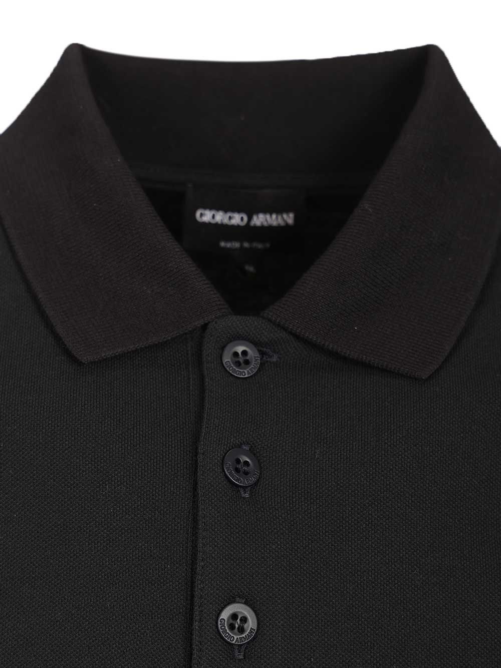Giorgio Armani Pique Polo shirt - Blue | e38f60bfef63a5f5cdfac9e0edb6eeae0f90102c