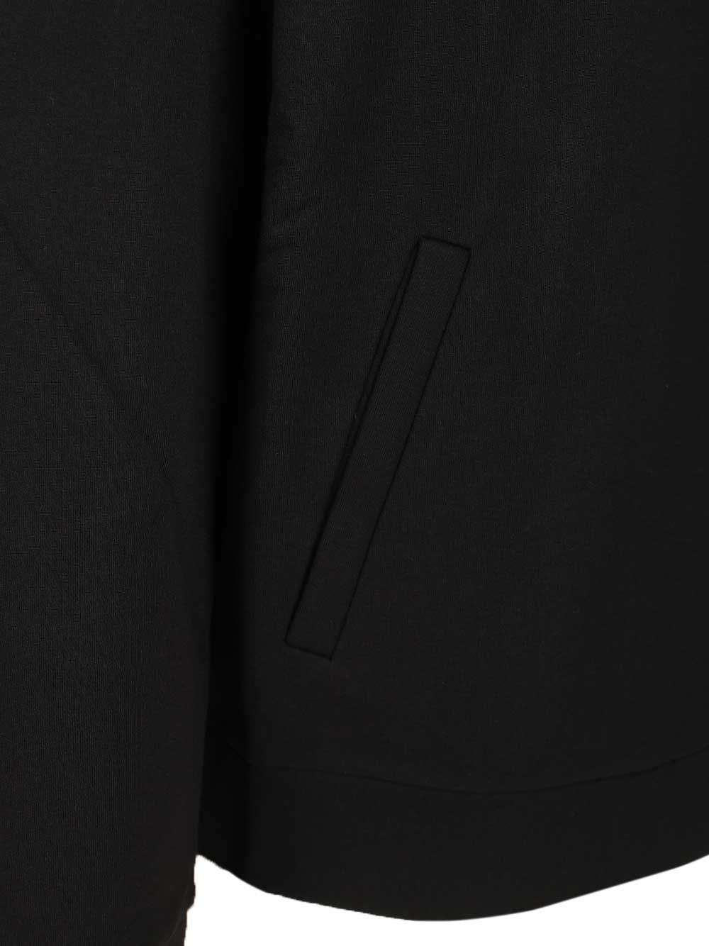 Giorgio Armani Cashmere And Cotton Hooded Sweater Sweatshirts - Black | cbb62fd6be397f1a599bcea3cd38a92d0b524b73