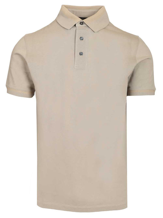 Cotton Polo Shirt Grey