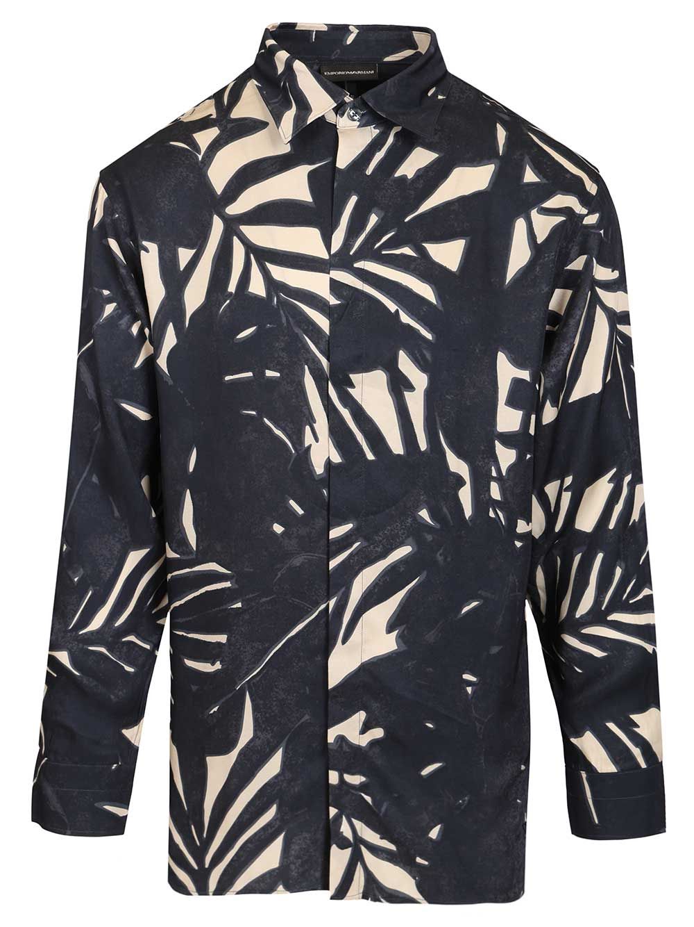 Emporio Armani Flowing Striped Shirt Shirts - Multicolor | 75cee0cee42e349e90f4422182dc6a3ade15dc00