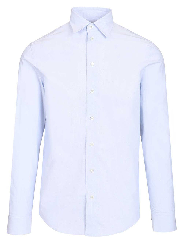 Emporio Armani Classic Formal Shirt Shirts - Light blue | 19df205056e38b19bc2ea5b7b271af60b86da0e9