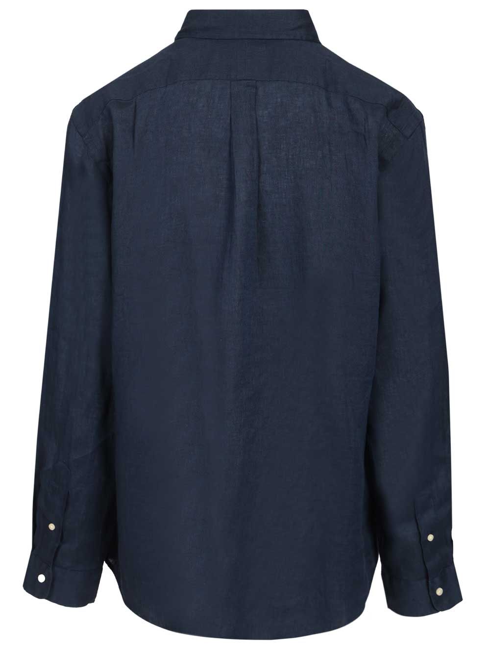 Polo Ralph Lauren Lightweight Linen Shirt Shirts - Blue | de8a52547aa875d1b0b93db3bf58ab8403b62cf1