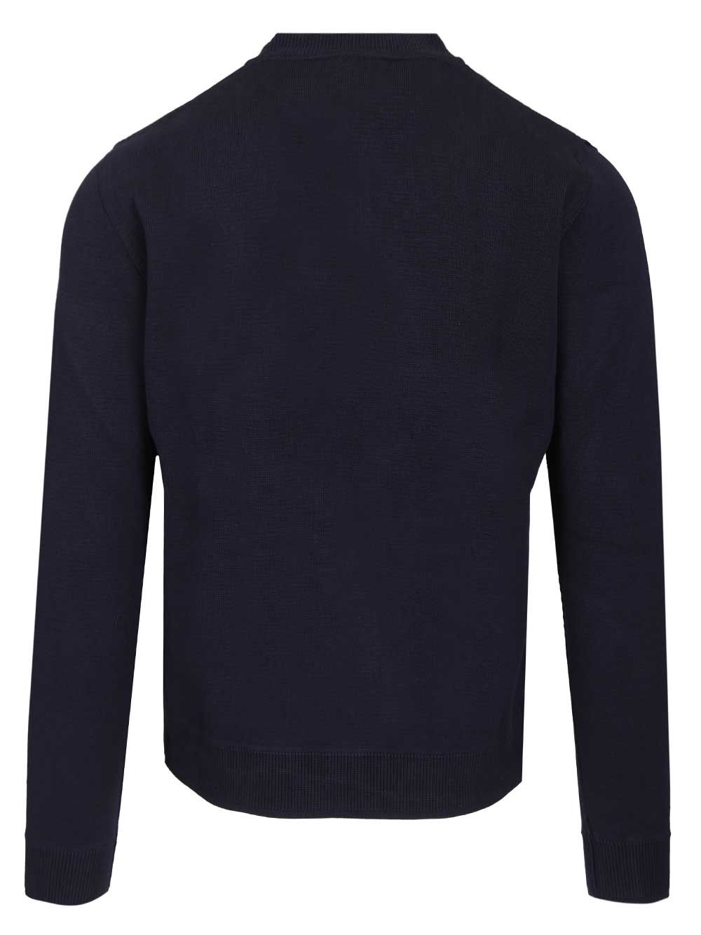 Al Duca D'Aosta Cotton Cardigan Polo shirt - Blue | 521db57f76fa977150405cfd98a5d2436525e2f4