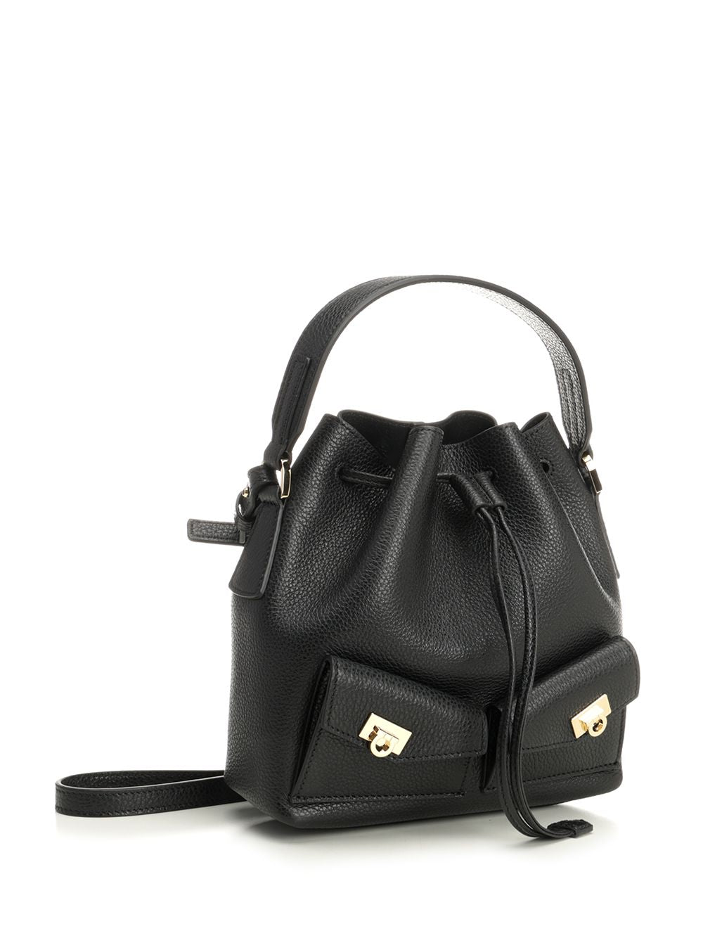 Ferragamo Multipocket Bag Handbags - Black | 64f0636ad01d02437f32d536360902049855db7b