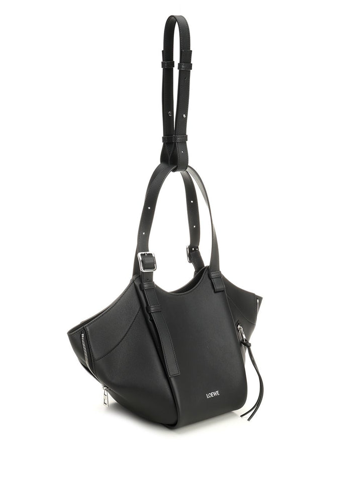 Loewe Hammock Flip Bag Crossbody Bags - Black | ee25573e137dd0d8cbf9eb3083e4b5d7a9ccb695