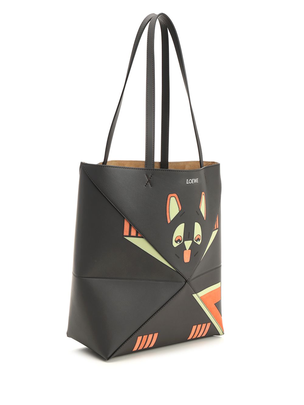 Loewe Puzzle Fold Shoulder Bags - Brown | 90e56f2ff6e7ba00e35848db5c01fca0921e9562