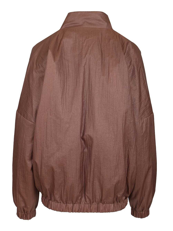 Marbell Dua Reversible Bomber Jacket Jackets - Brown | c9acce659067f055943bb0e06ab65282534ec83a
