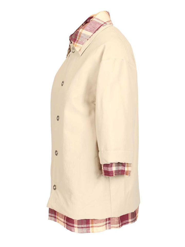 Marbell Camicia Bowling Peggy Shirts - White | f371d27b875ac610d975475fcb2e26928d56089e
