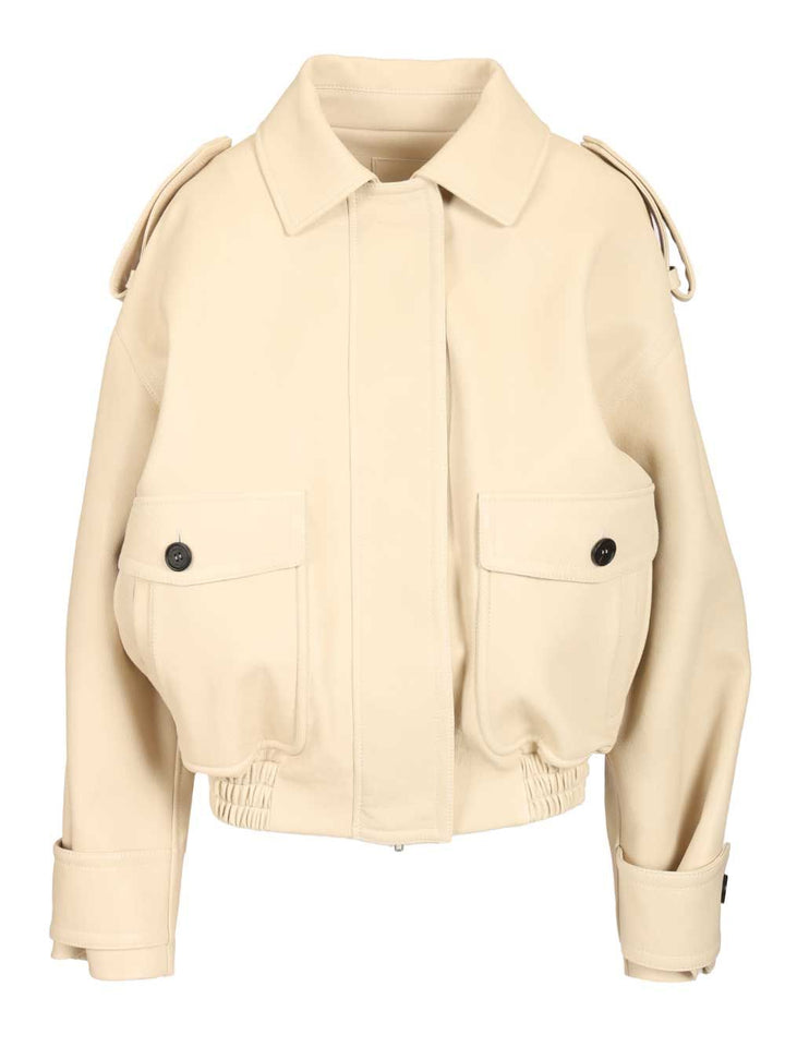 Durazzi Milano Multipockets Jacket Jackets - Beige | b168e19e477068d3652eee4142954415b4e5132f