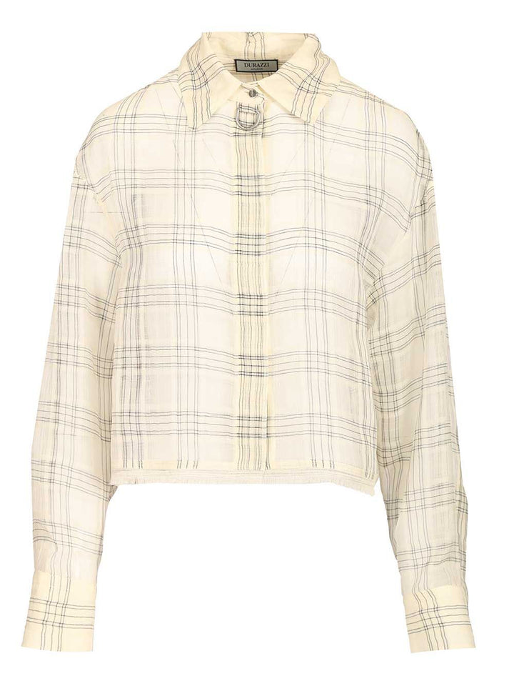 Durazzi Milano Semi-Sheer Short Shirt Shirts - Multicolor | d7a3e2fb8968c24131c275431a50fdbb767a208e