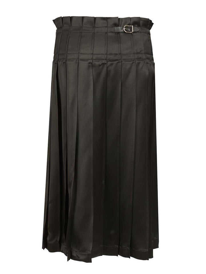 Durazzi Milano Pleated Skirt Skirts - Grey | 2aae39c9106af6fa88445e4d3d320af616350c7d