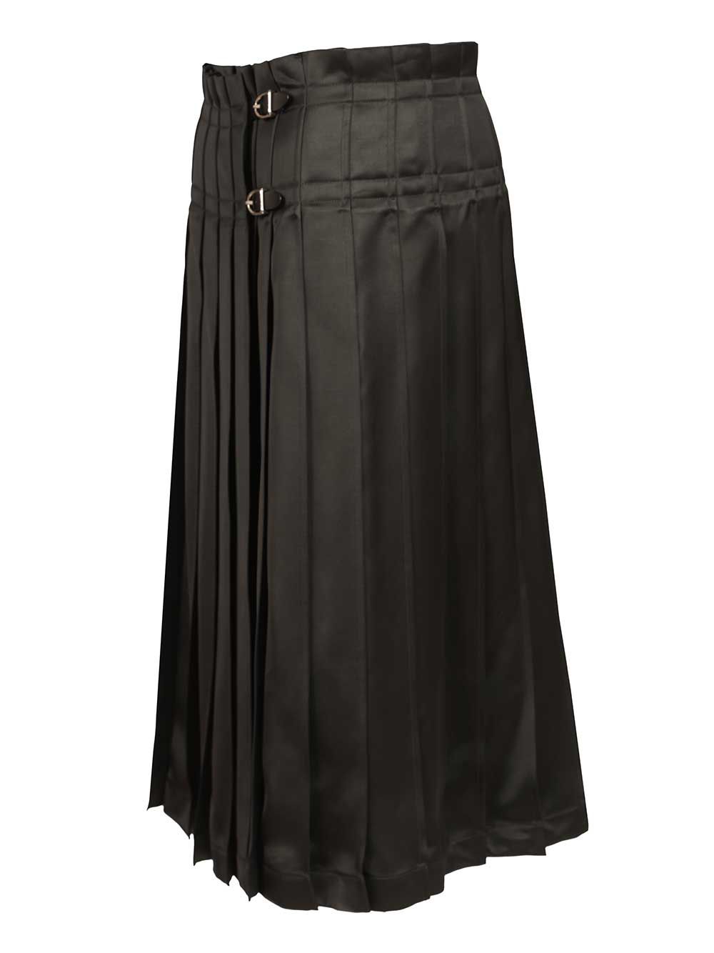 Durazzi Milano Pleated Skirt Skirts - Grey | 3c5b6f6f82ecee774e3cc17eb9e23e22c8bccd73