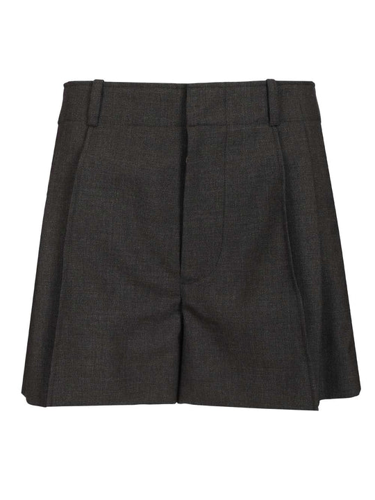 Tailored Short Trousers Grey