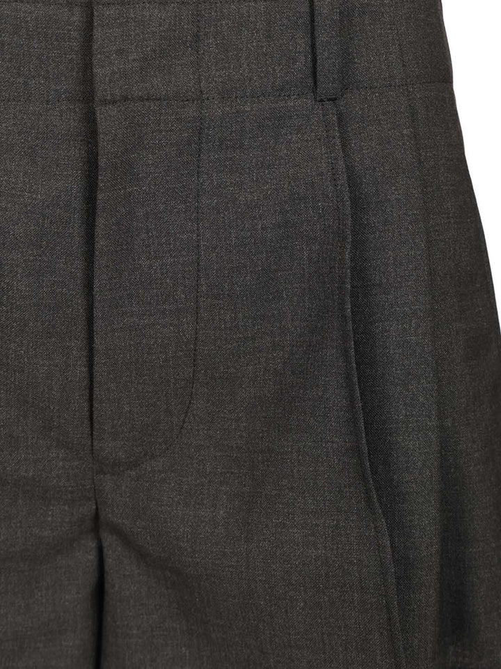 Durazzi Milano Tailored Short Trousers - Grey | 54b37829aaddab566e9a00c45aa770d92802e61e