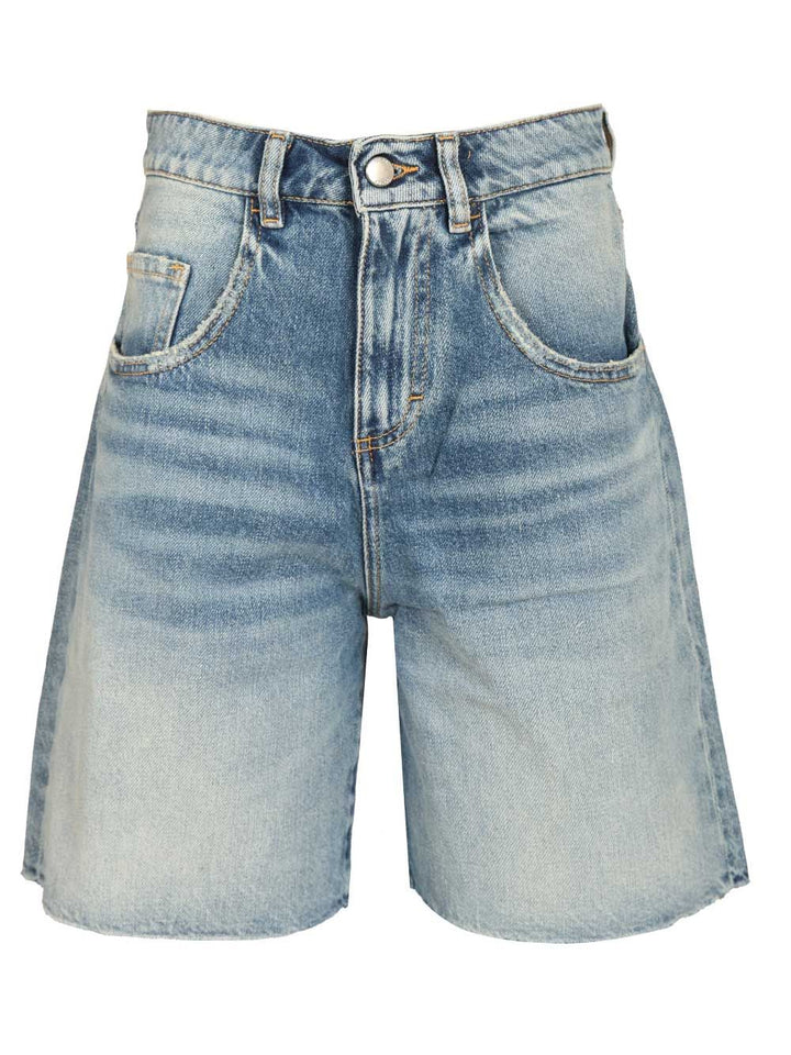 Icon Denim Lea Shorts Trousers - Light blue | 64e2688df95fea1ca5a08efc704b72249ebe4560