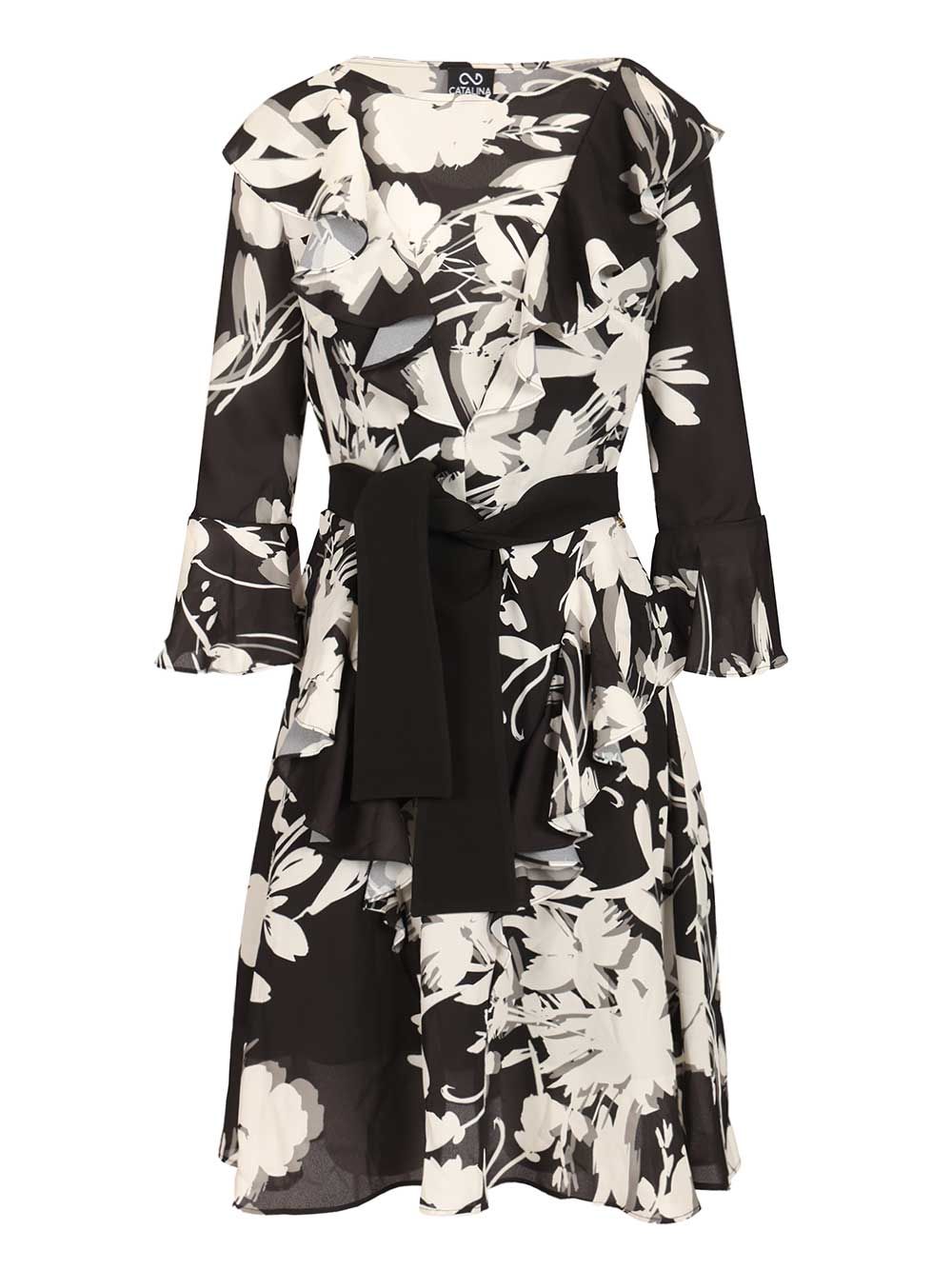 Catalina Georgette Dresses - Black | 06a06e2ceb52a6ca6323c12037343ff0577e691c