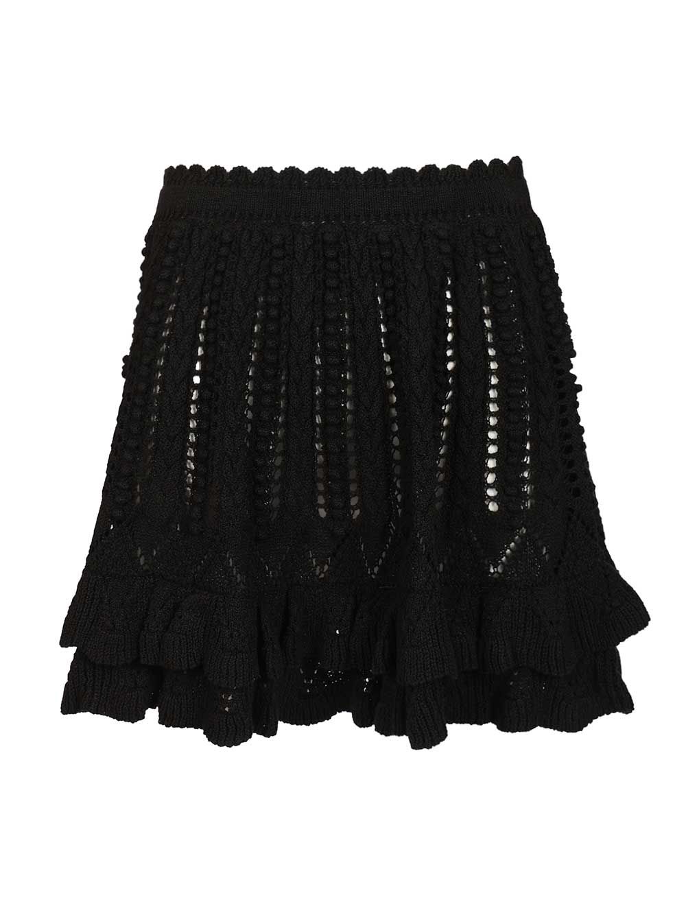 Marant Etoile Nelle Skirts - Black | 6fe1b62736fe3d3b10e462bd5961d8469db46873