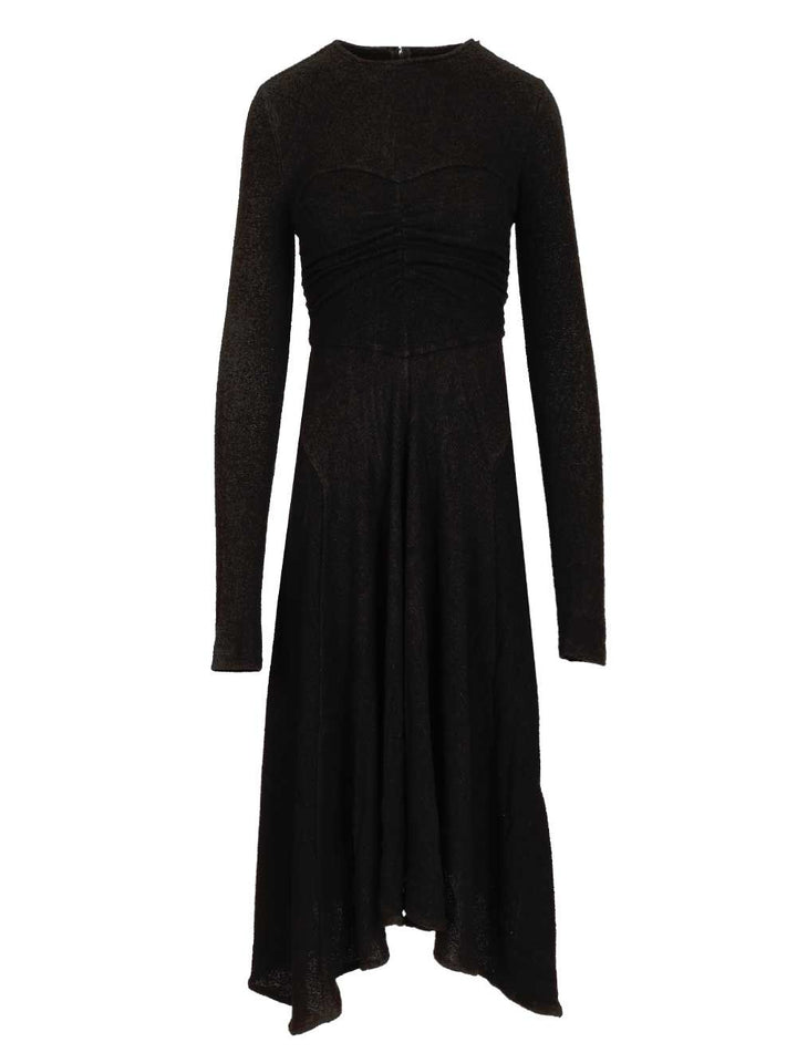Isabel Marant Cotton Flora Dress Dresses - Black | 0d9479464402a80b354f179d45273fd4454afb84