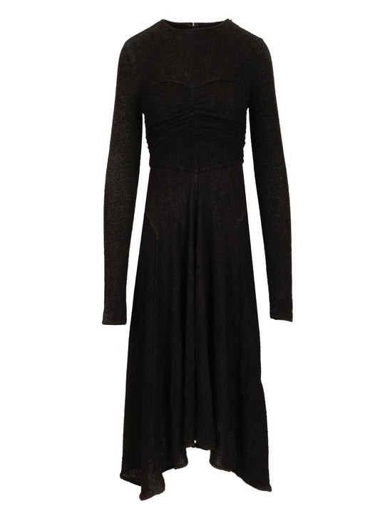 Cotton Flora Dress Dresses Black
