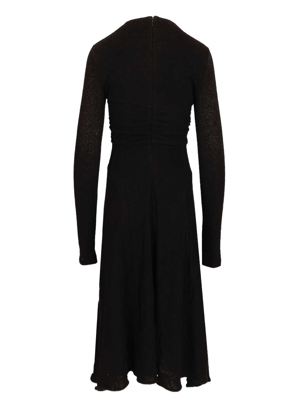 Isabel Marant Cotton Flora Dress Dresses - Black | 16ceb624369d5528dda5ef9c245e9b7bdbd57e16