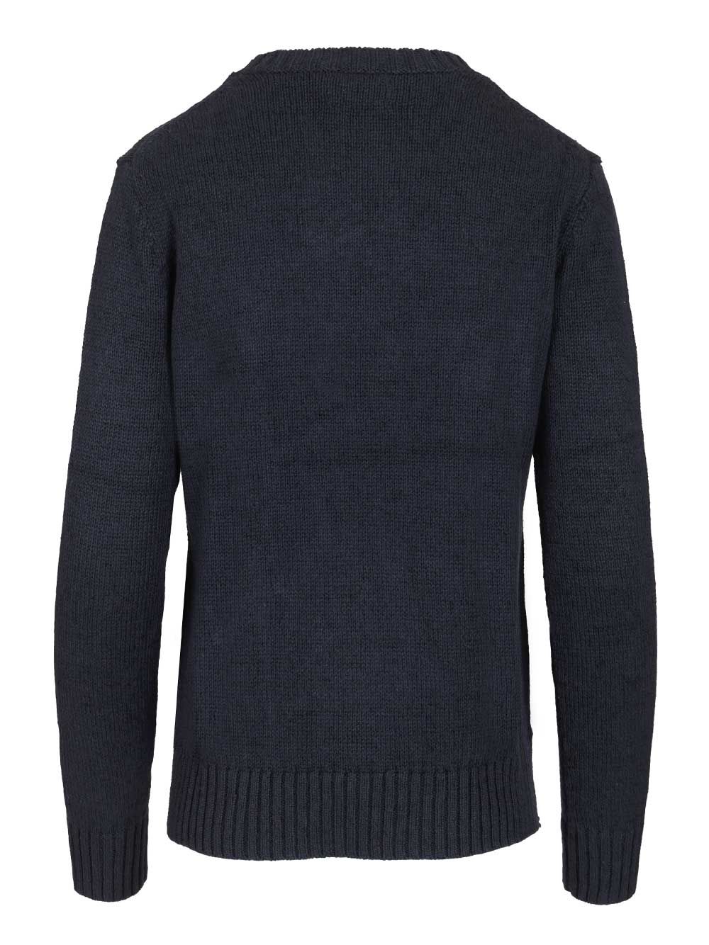 Polo Ralph Lauren Polo Bear Sweater In Cotton And Linen Knitwear - Blue | b8f169c6f341f1259a83982ed90eb19a411e14b6