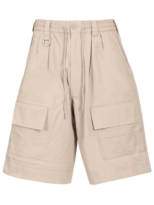 Cargo Shorts Trousers Beige