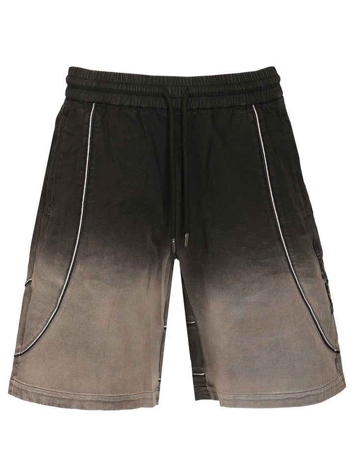 Off-White Cotton Shorts Trousers - Black | f9bcf290e92904a40bbf392576a32d11650983f1