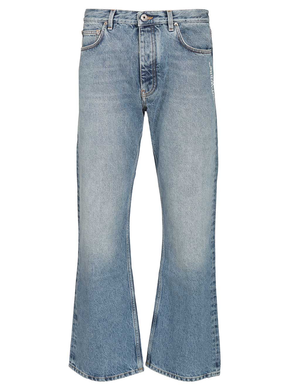 Off-White Half Arrow Jeans - Light blue | d80a2f7bca517fcb67b0b8cffdbacd7f213bcc44