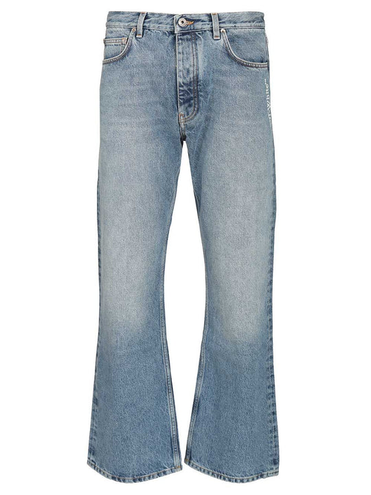 Half Arrow Jeans Light Blue