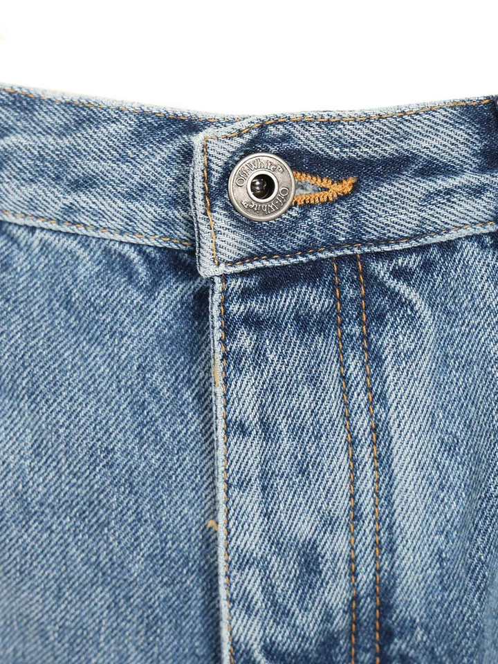 Off-White Half Arrow Jeans - Light blue | 9fa9450584eeecf4ac4cf3a5e8ea0589f22301d5