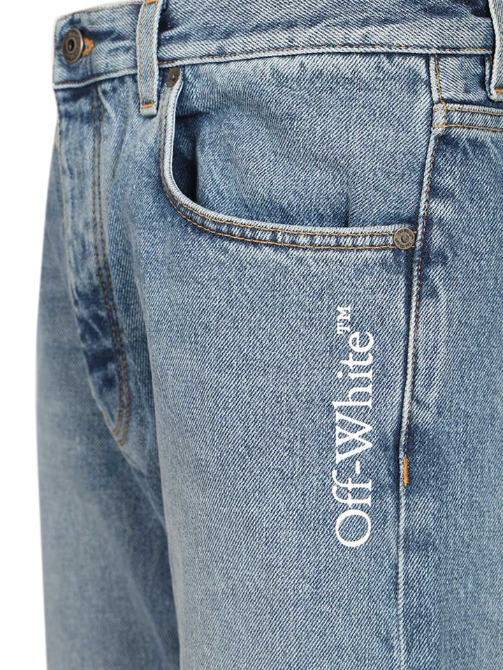 Off-White Half Arrow Jeans - Light blue | 4a3241104bbb302e02327c84eb3a8309b5dc5763