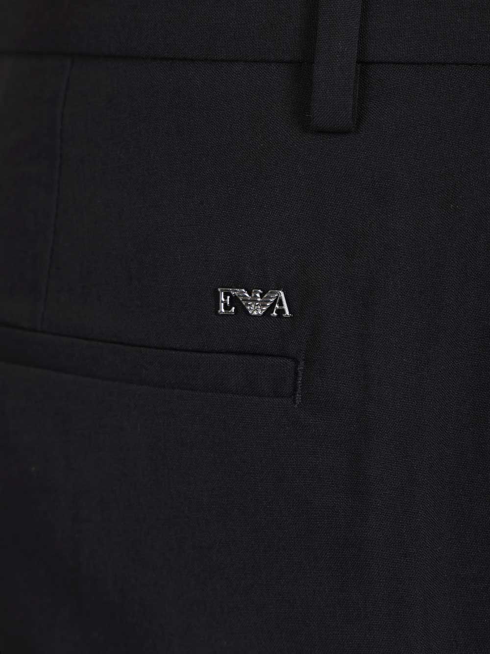 Emporio Armani Travel Trousers - Blue | e9b141258fe573e7e8537a1d81a63a6d9f799f0f