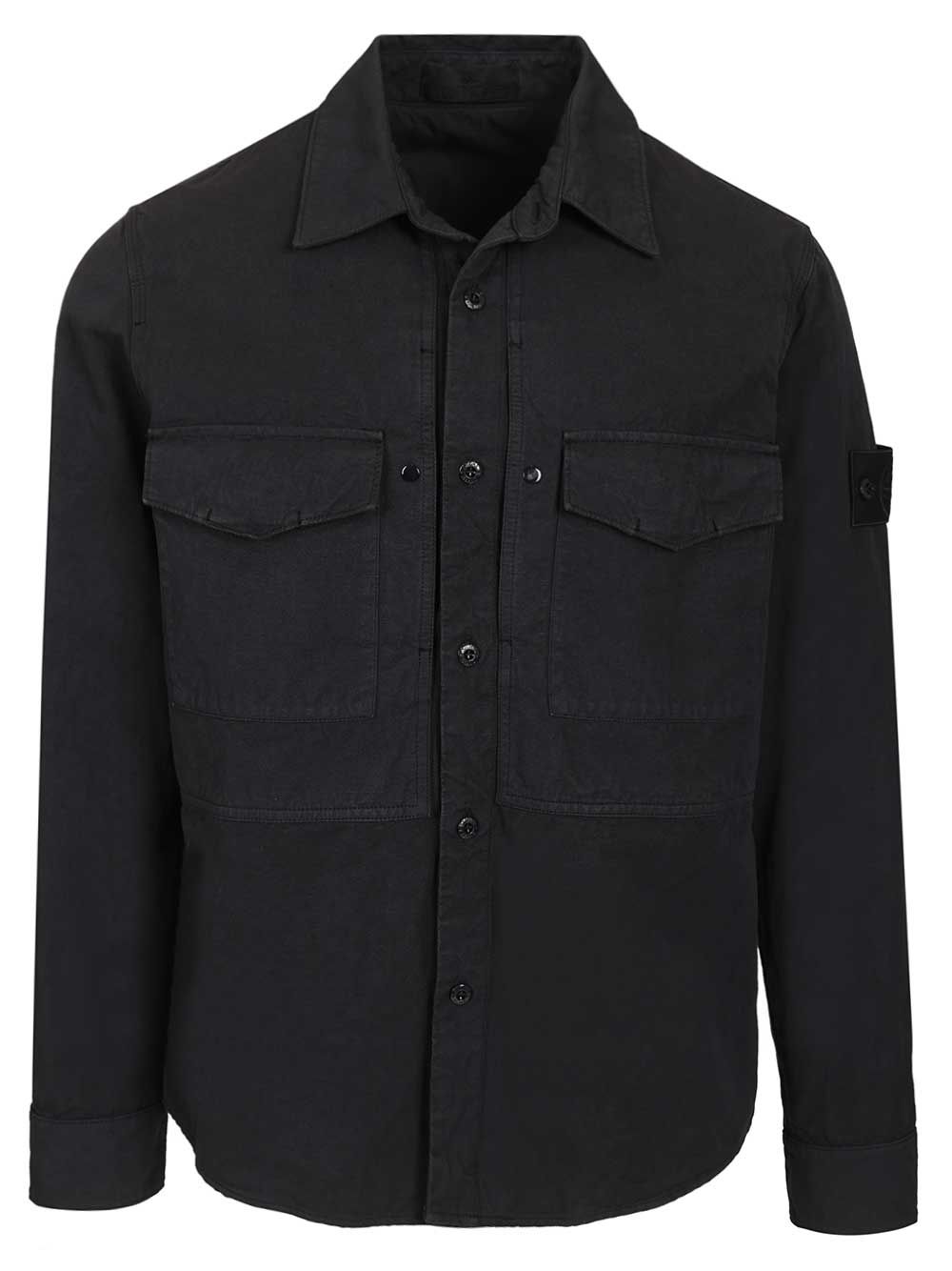 Stone Island Overshirt Shirts - Blue | 9249b8a1231142133211b6323cbdc2cc2be48038