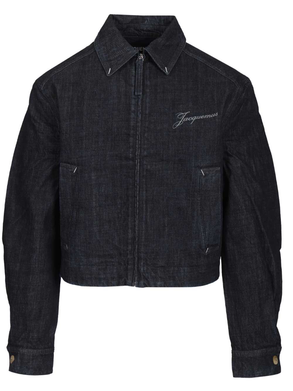 Jacquemus De-Nîmes Canevas Denim Jacket Jackets - Blue | 3298cd8e5b7bafccc44c062a678daac0e21f018b