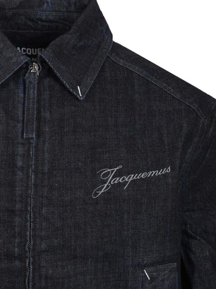 Jacquemus De-Nîmes Canevas Denim Jacket Jackets - Blue | 4b94701137d8681de2944b4a5f225dedb6852bf0