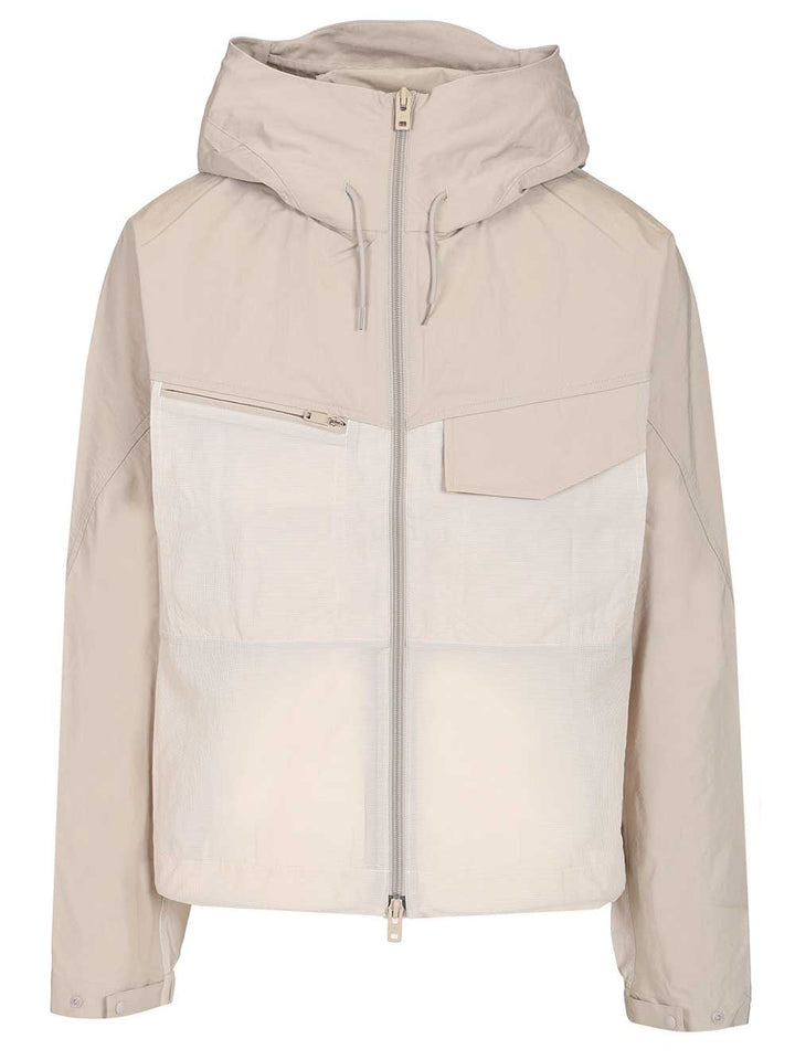 Adidas Y-3 Jacket With Hood Jackets - Beige | c669956b3525aa47e0cf9a394716b6f6ee571815